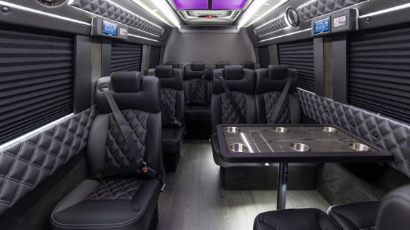 15 passenger sprinter van interior surprise