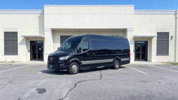 15 passenger sprinter van surprise