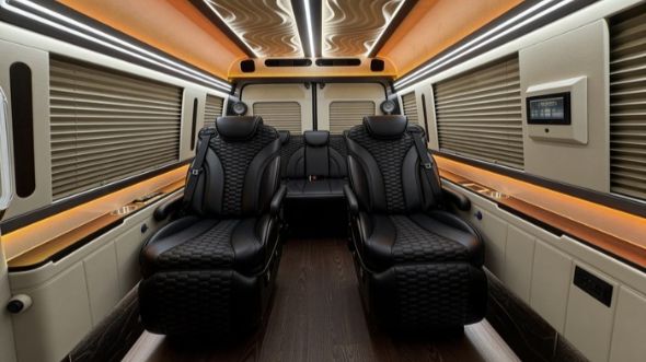 8 passenger sprinter van inside surprise