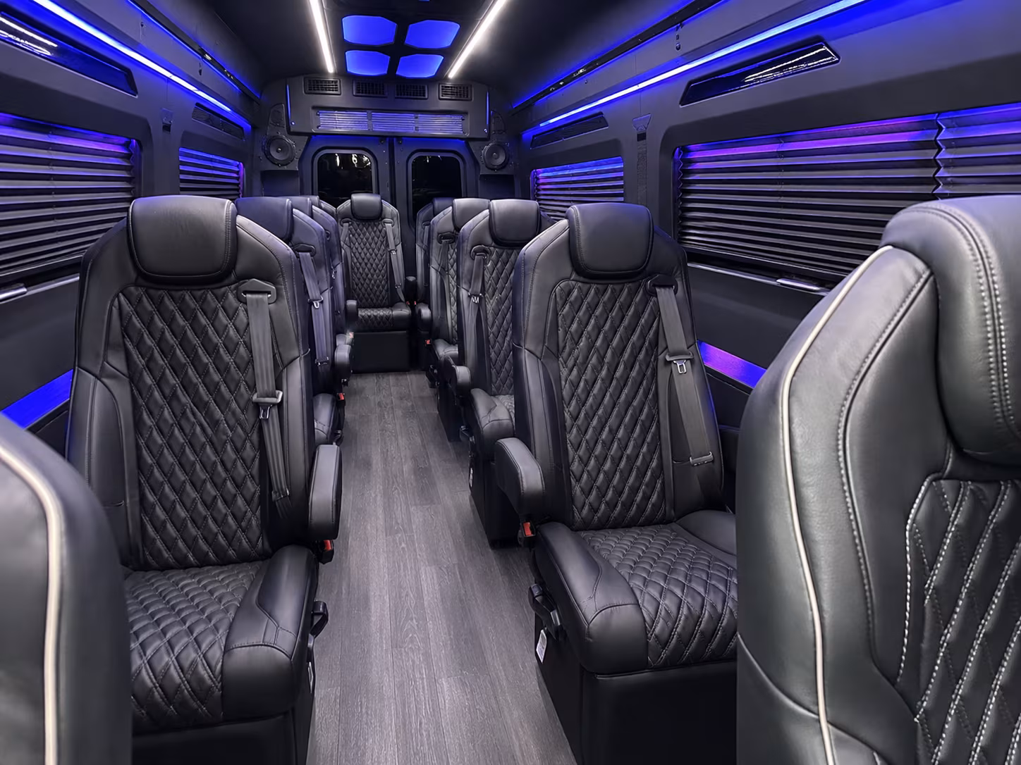 shift change sprinter van transportation for any hour operations in surprise
