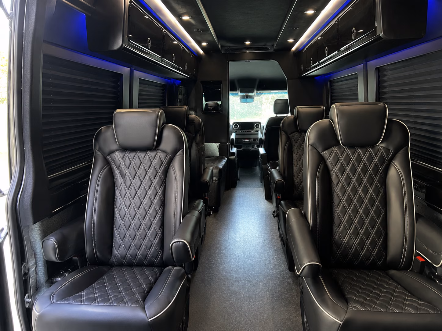 surprise 12 passenger sprinter van inside