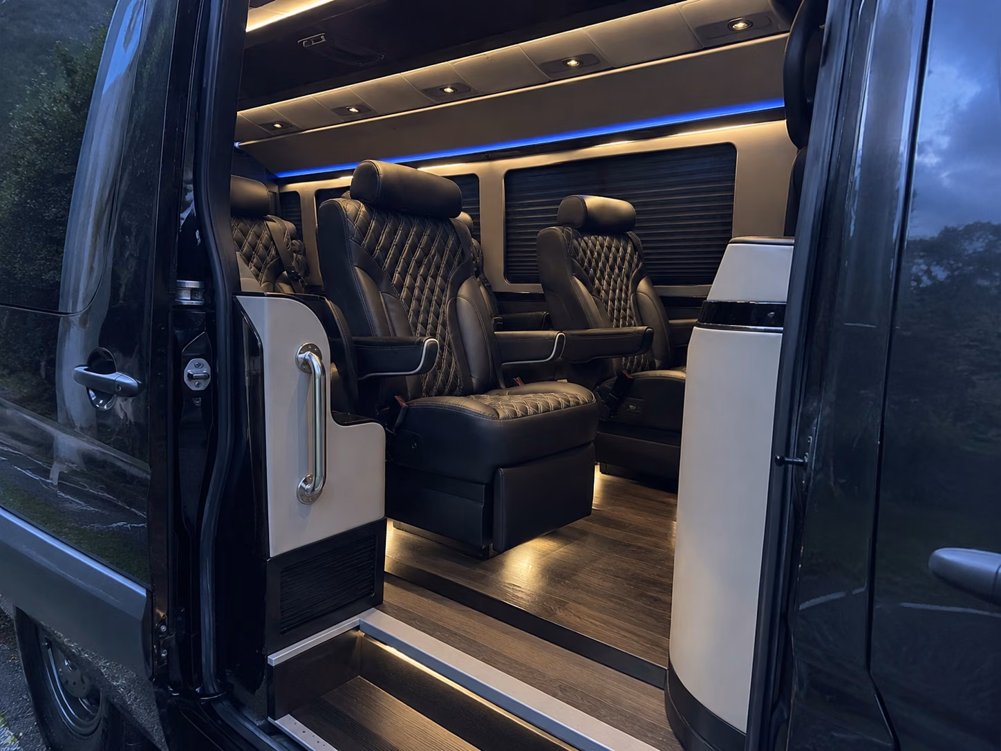 surprise 15 passenger sprinter van inside