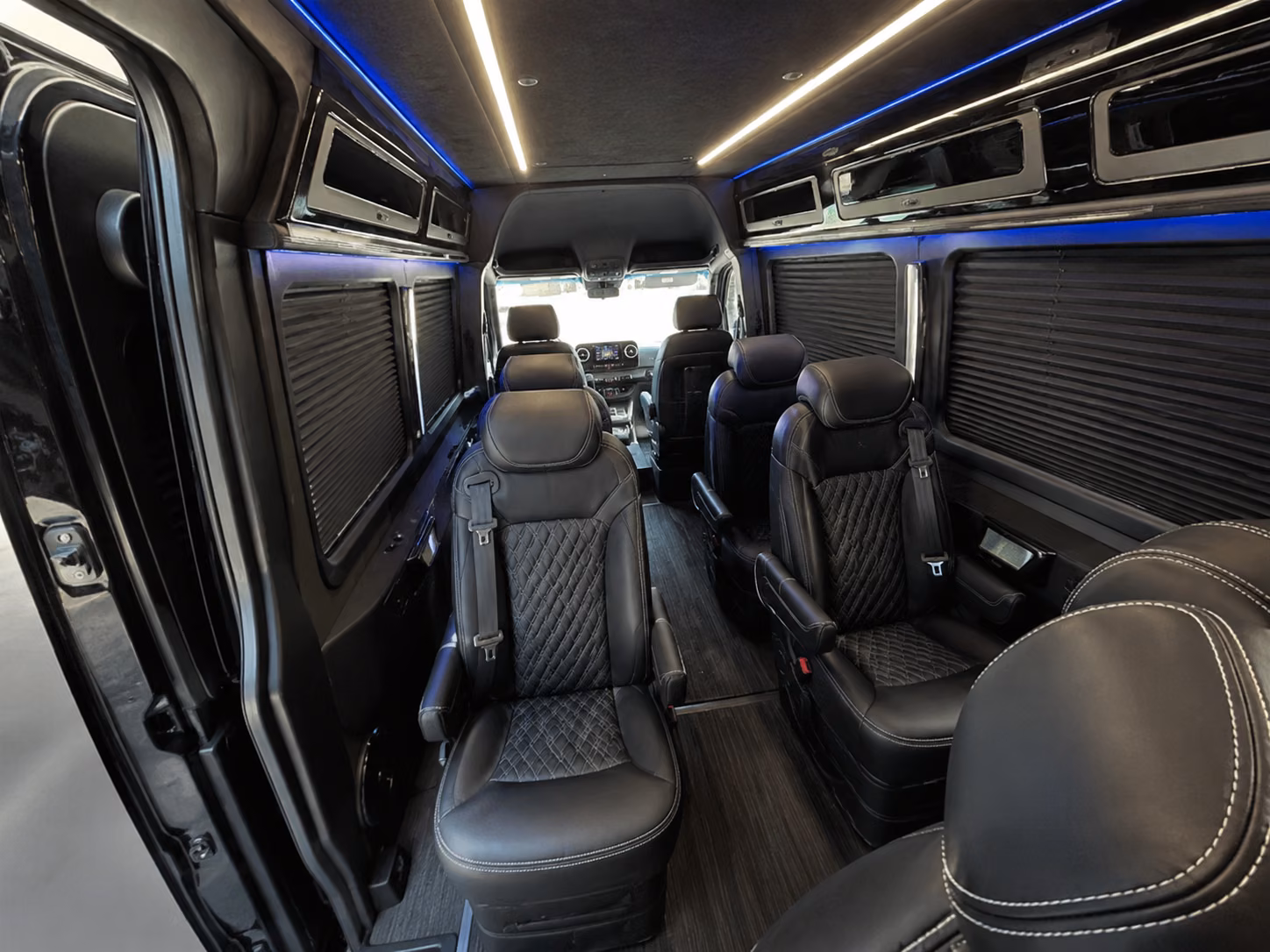 surprise 15 passenger sprinter van interior