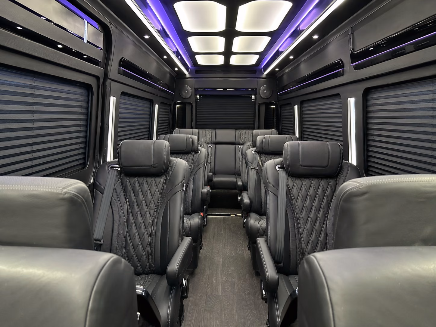 surprise 18 passenger sprinter van inside