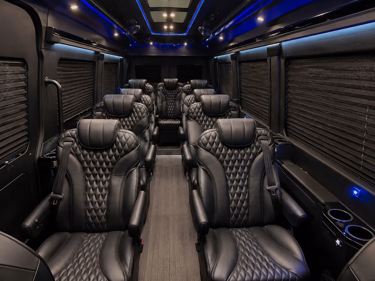 surprise 18 passenger sprinter van interior