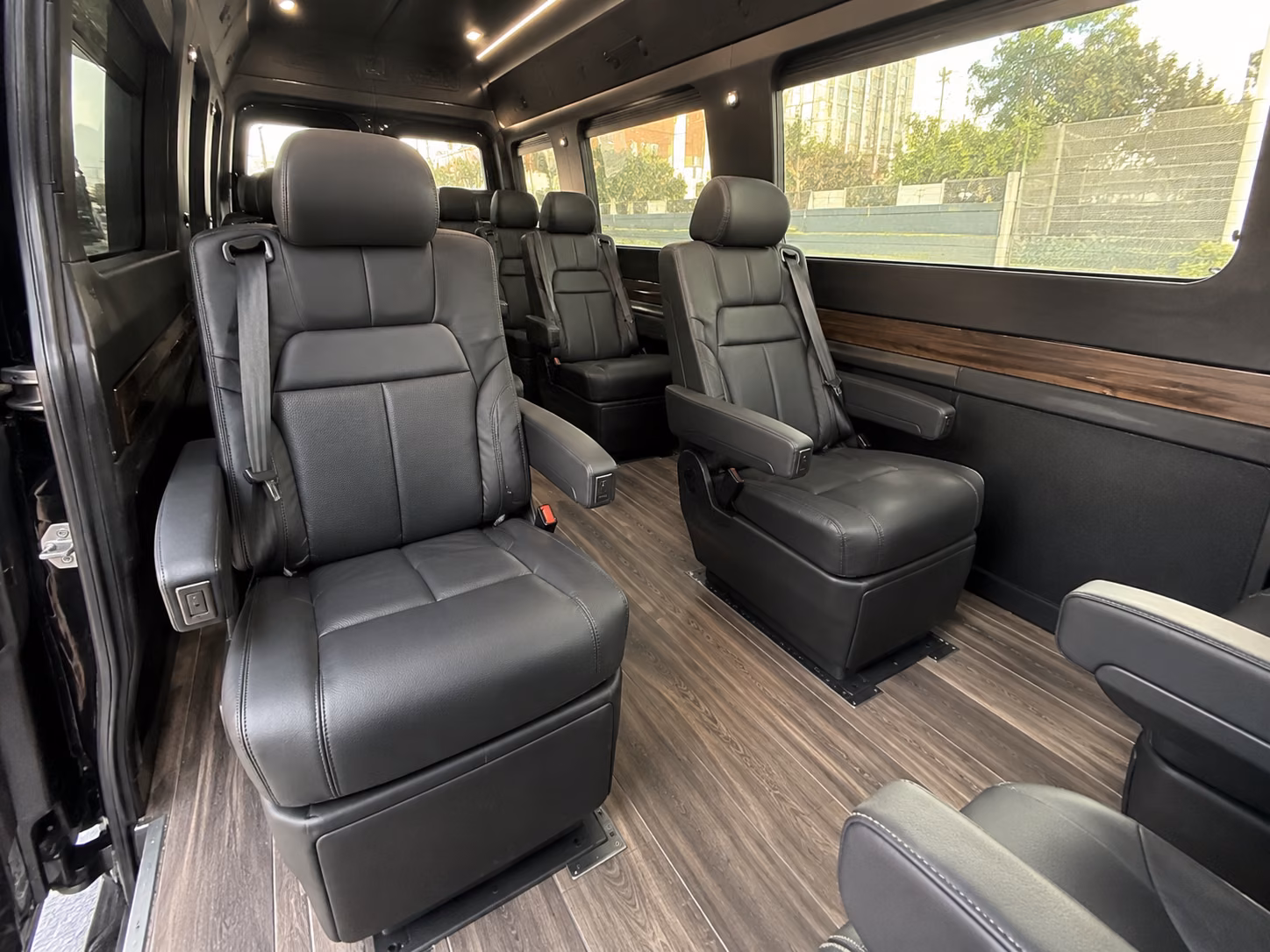 surprise 20 passenger sprinter van inside