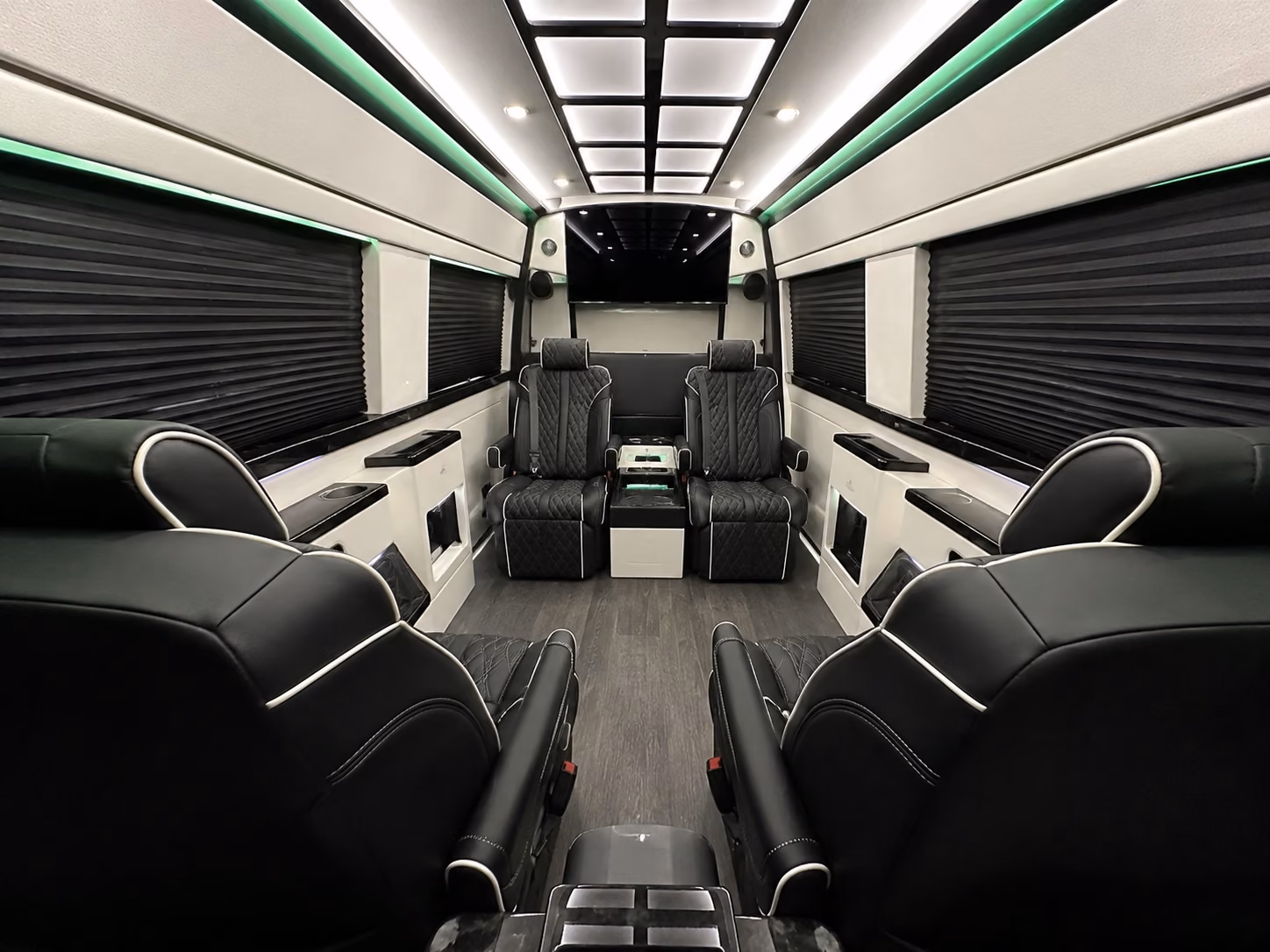 surprise 20 passenger sprinter van interior