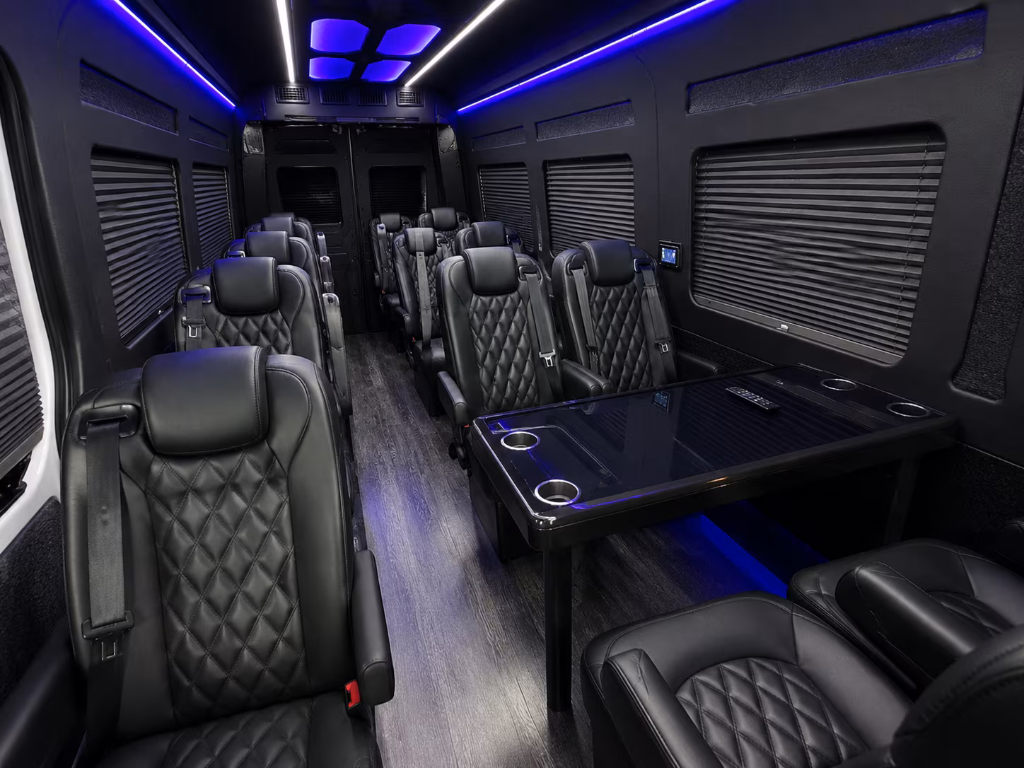 surprise 8 passenger sprinter van inside