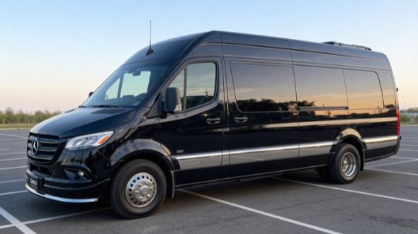surprise concert sprinter van rental