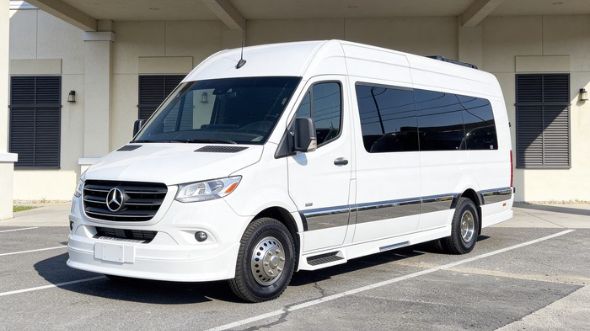 surprise wedding sprinter van rental
