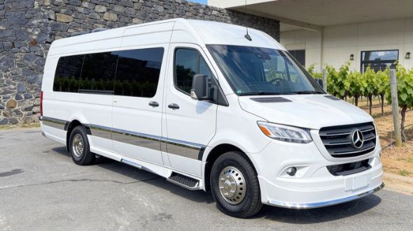 surprise wine tour sprinter van rental